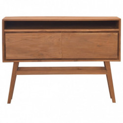 Konsolentisch 110x30x79 cm Teak Massivholz