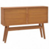 Konsolentisch 110x30x79 cm Teak Massivholz