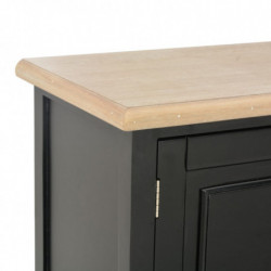 TV-Schrank Schwarz 120×30×40 cm Holz