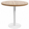 Bistrotisch Hellbraun 80 cm MDF