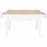 280061 Coffee Table White 80x80x50 cm Wood