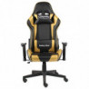 Gaming-Stuhl Drehbar Golden PVC