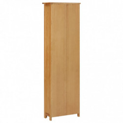 Bücherregal 52x22,5x170 cm Eiche Massivholz