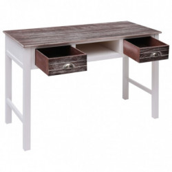 Schreibtisch Braun 110 × 45 × 76 cm Holz