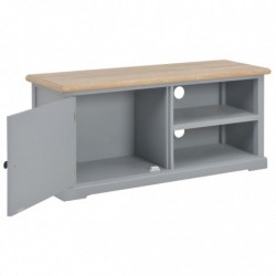 TV-Schrank Grau 90 x 30 x 40 cm Holz