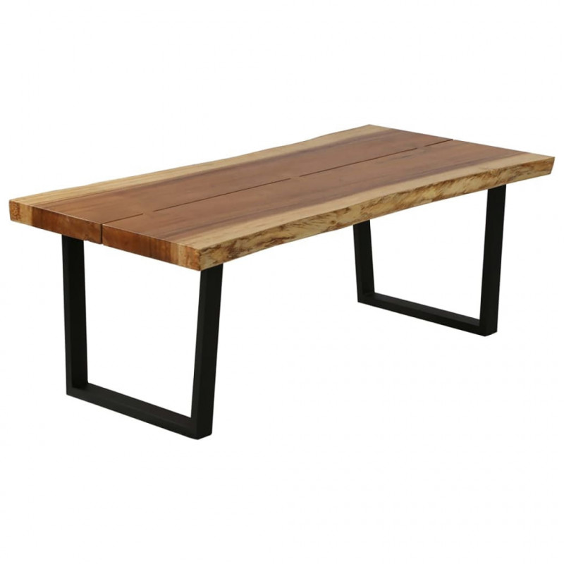 Couchtisch Massivholz Suar 102x54x41 cm