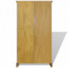 Bücherregal mit 4 Böden Mexiko-Stil Kiefer Corona 81x29x150 cm