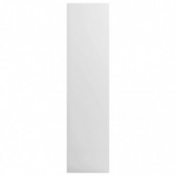 Kleiderschrank Hochglanz-Weiß 100×50×200 cm Spanplatte