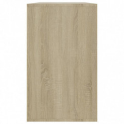 Sideboard Sonoma-Eiche 120x41x75 cm Spanplatte