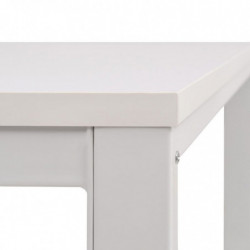 Schreibtisch 120×60×75 cm Weiß