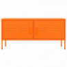 TV-Schrank Orange 105x35x50 cm Stahl