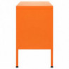 TV-Schrank Orange 105x35x50 cm Stahl