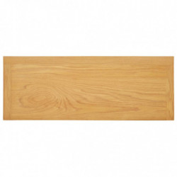 Konsolentisch 83x30x73 cm Massivholz Eiche