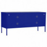 TV-Schrank Marineblau 105x35x50 cm Stahl