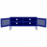 TV-Schrank Marineblau 105x35x50 cm Stahl