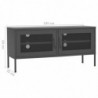 TV-Schrank Anthrazit 105x35x50 cm Stahl