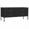 TV-Schrank Schwarz 105x35x50 cm Stahl