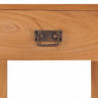 Nachttisch 35×35×50  cm Massivholz Teak