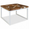 Couchtisch Teak Harz 60 x 60 x 40 cm