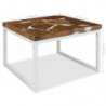 Couchtisch Teak Harz 60 x 60 x 40 cm