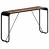 Konsolentisch 140x35x76 cm Altholz Massiv