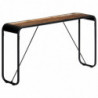 Konsolentisch 140x35x76 cm Altholz Massiv