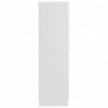 Kleiderschrank Weiß 82,5x51,5x180 cm Spanplatte