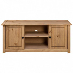 282670 TV Cabinet 120x40x50 cm Solid Pine Wood Panama Range