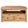 TV-Eckschrank 93 x 49 x 49 cm Massivholz Panama-Kiefer