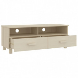 TV-Schrank Honigbraun 106x40x40 cm Massivholz Kiefer