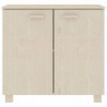 Sideboard Honigbraun 85x35x80 cm Massivholz Kiefer