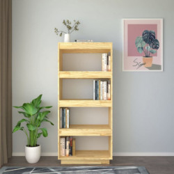 Bücherregal/Raumteiler 60x35x135 cm Massivholz Kiefer