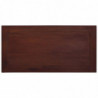 Couchtisch Klassisch Braun 100x50x30 cm Massivholz Mahagoni