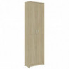 Garderobenschrank Sonoma-Eiche 55x25x189 cm Spanplatte