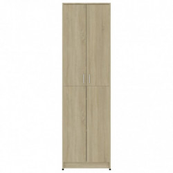 Garderobenschrank Sonoma-Eiche 55x25x189 cm Spanplatte