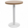 Bistrotisch Hellbraun 60 cm MDF