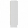 Vitrinenschrank Weiß 82,5x30,5x115 cm Spanplatte