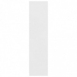 Kleiderschrank mit Schubladen Weiß 50×50×200 cm Spanplatte