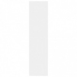 Kleiderschrank Weiß 50×50×200 cm Spanplatte