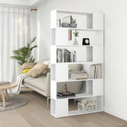 Bücherregal Raumteiler Weiß...