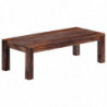 Couchtisch Grau 110 x 50 x 35 cm Massivholz