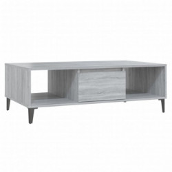 Couchtisch Grau Sonoma 103,5x60x35 cm Spanplatte