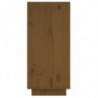 Sideboard Honigbraun 60x34x75 cm Massivholz Kiefer