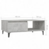 Couchtisch Betongrau 90x60x35 cm Spanplatte