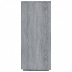Sideboard Grau Sonoma 120x30x75 cm Spanplatte