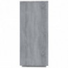 Sideboard Grau Sonoma 120x30x75 cm Spanplatte