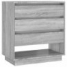 Sideboard Grau Sonoma 70x41x75 cm Spanplatte