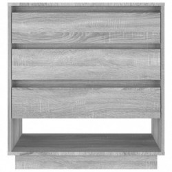 Sideboard Grau Sonoma 70x41x75 cm Spanplatte