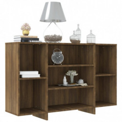 Sideboard Braun Eichen-Optik 120x30x75 cm Spanplatte