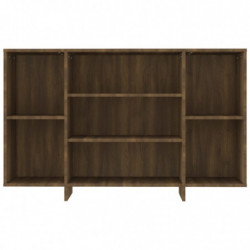 Sideboard Braun Eichen-Optik 120x30x75 cm Spanplatte